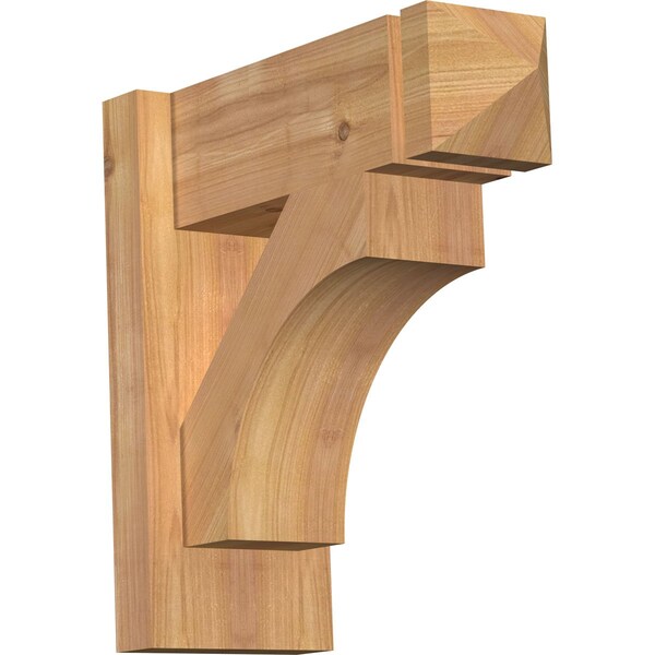Ekena Millwork Westlake Arts & Crafts Smooth Outlooker, Western Red Cedar, 5 1/2"W x 14"D x 14"H OUT06X14X14WTL03SWR - main